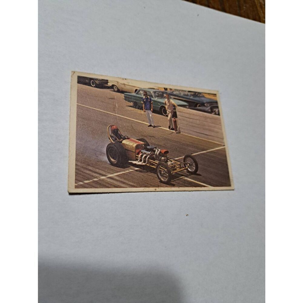 Vintage 1965 Hot Rod Magazine #22 Spec Sheet Hot Rod Dictionary Trading Card